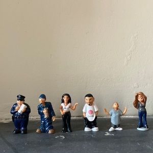Set of 6 Homies figurines